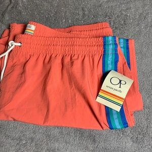 Ocean Pacific NWT orange board shorts swim size XXL - vintage